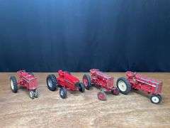 (4) 1/16 IH Tractors Ertl