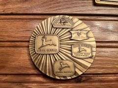 (4) John Deere Calendar Medallions