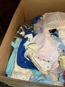 Vintage Handmade Baby Clothes, Pattern, and Fabric