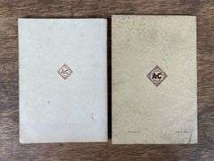 (6) Allis Chalmers Booklets