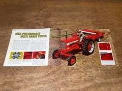 (6) IH Tractor Sales Literature