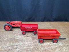 (3) 1/16 Farmall M + Wagons Product Miniature