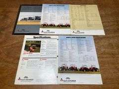 (5) Allis Chalmers Sales Literature
