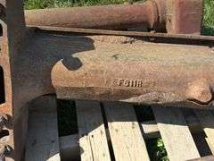 Model G Pedestals and Axle Shafts