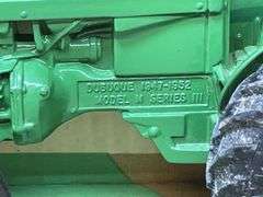 (3) 1/16 John Deere M Collector NIB Ertl