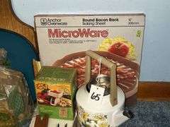 Knife Set, Kettle, and Other Kitchen Items
