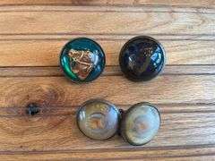 (4) Bridle Buttons