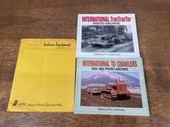 (3) IH Pay Loader Sales Literature + Photo Archive Books