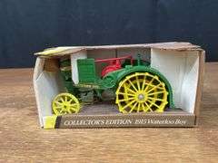 (2) 1/16 John Deere Waterloo Boy + BR NIB Ertl