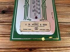 John Deere Mirror Thermometer