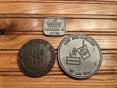 (3) John Deere Medallions