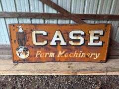 Case Farm Machinery Sign