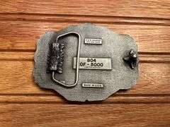 (3) John Deere UAW Belt Buckles