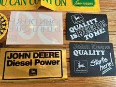 (9) John Deere Stickers