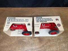 (2) 1/16 Farmall H + 350 NIB Ertl