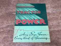 McCormick-Deering Tractor Power Sales Literature