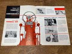 (2) Farmall 350 + 450 Sales Literature