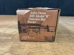 (2) 1/16 John Deere Waterloo Boy + BR NIB Ertl