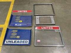 United Branded Gas Pump Faces and Bezels