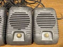 (4) Drive-In Movie Speakers