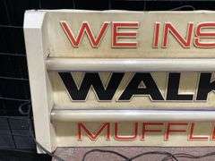 Walker Mufflers Lighted Sign