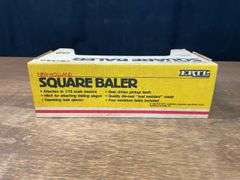 (2) 1/16 New Holland Baler + Bale Throw Wagon NIB Ertl