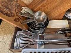 Assorted Utensils and Knife Block