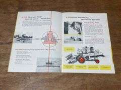 (2) AC Gleaner Combine Sales Literature