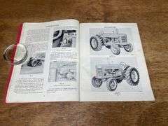(3) Farmall Tractor Operators Manuals