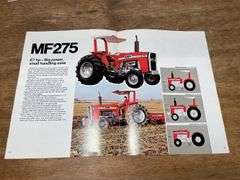 (10) Massey Ferguson Tractor Sales Literature