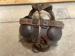 (2) Bull Blinder + Grain Sack Holder