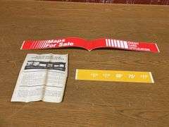 NOS - Marathon Customer Service Center Literature/Map rack