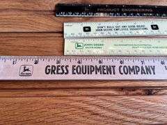 (4) John Deere Rulers