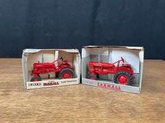 (2) 1/16 Farmall Cub + 140 NIB Ertl