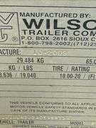 10-2009 Wilson PSADL 400P 53' Livestock Semi Trailer, Vin - 1W1ULN2J2AD538873