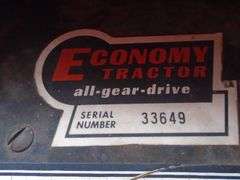 1974 Economy Powerking Garden Tractor