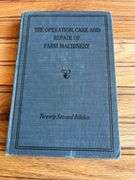 (3) John Deere Operation, Care, + Repair of Farm Machinery Books