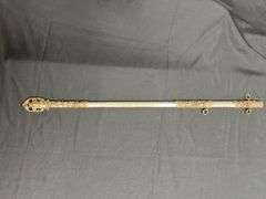 Masonic Knights Templar Past Commander ID'd Ceremonial Sword w/Scabbard