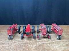 (4) 1/16 IH Tractors Ertl