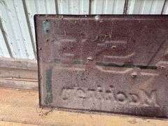 Case Farm Machinery Sign