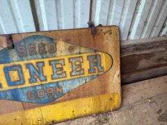 Pioneer Seed Corn Sign