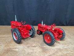 (2) 1/16 Farmall H + Farmall Super M-TA Ertl
