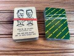 (2) John Deere Playing Cards