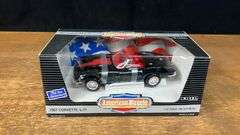 (2) 1/18 Corvette + Mustang NIB