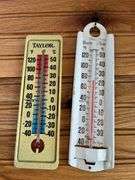 (4) Advertising Thermometers