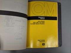 John Deere Operator's Manual Binder