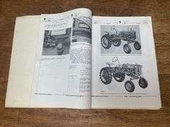 (4) IH Tractor Parts Catalogs