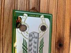 John Deere Mirror Thermometer