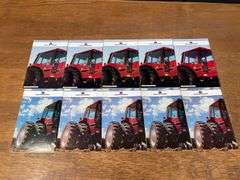 (10) IH Tractor Sales Literature