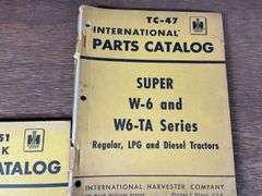 (3) IH Tractor Parts Catalogs